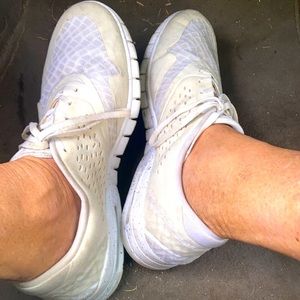 Nike white Eric kostin skate board shoes size 11